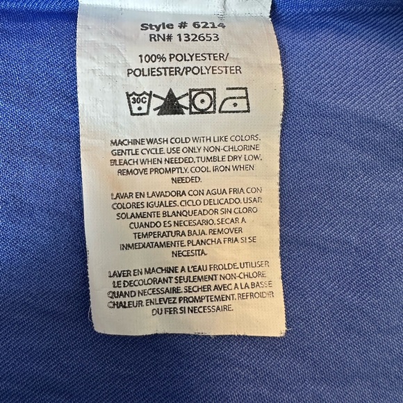 4 way stretch scrub top by Wink ~ worn once ~ - Picture 4 of 5